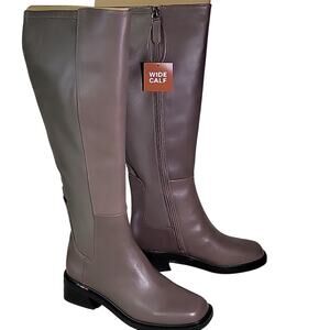 Franco Sarto Giselle Wide Calf Knee High Tall Boots Womens Size 5 NEW
